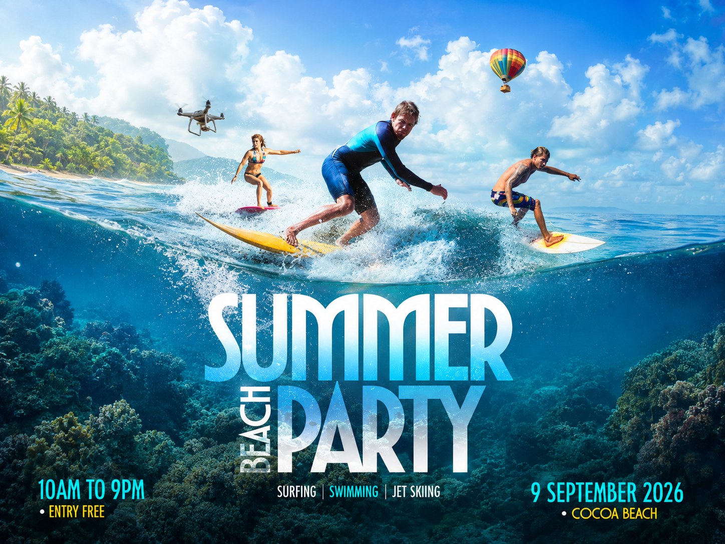 Professional flyer design services by Zirexa Designs