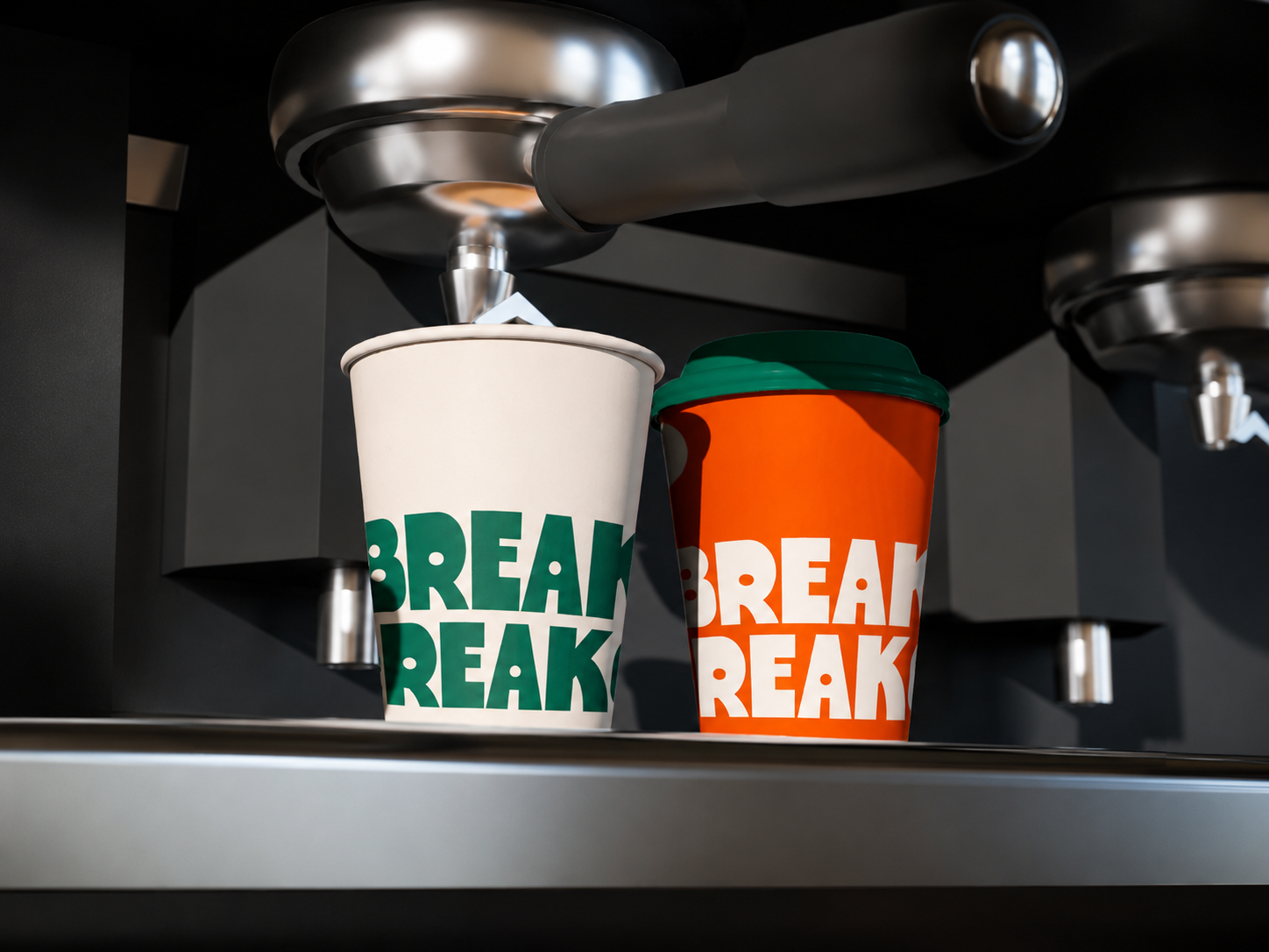Coffee cup mockup design presentation by Zirexa Designs