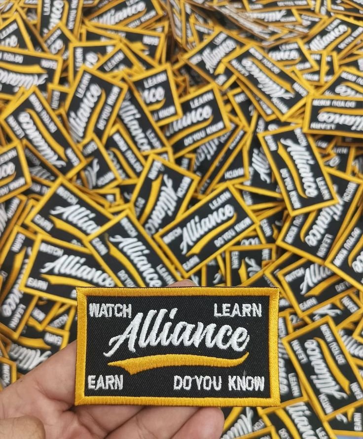 Custom patch artwork